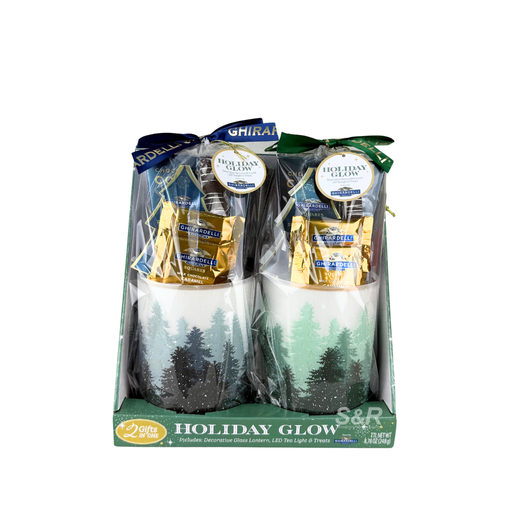 Ghirardhelli Holiday Glow Chocolate Gift Set Ghirardhelli Holiday Glow Chocolate Gift Set